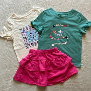 5 Girl Garanimals T-Shirts & Skort Bundle